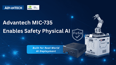 Advantech MIC-735 thúc đẩy Physical AI an toàn cho ứng dụng công nghiệp